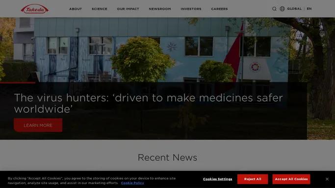 Takeda Pharmaceuticals: Global Homepage