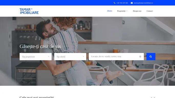 Tamar Imobiliare – Profesionalismul si promptitudinea ne caracterizeaza activitatea.