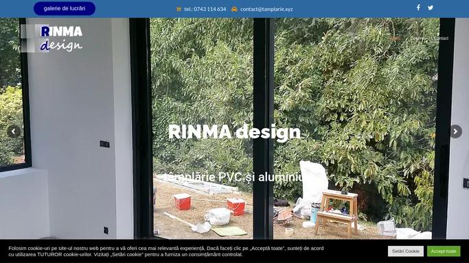 Rinma Design – Tamplarie PVC