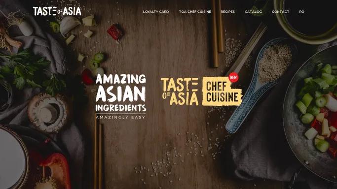 Taste of Asia - Authentic Asian products and ingredients