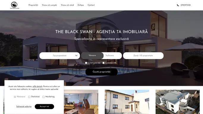 THE BLACK SWAN - Agentie imobiliara