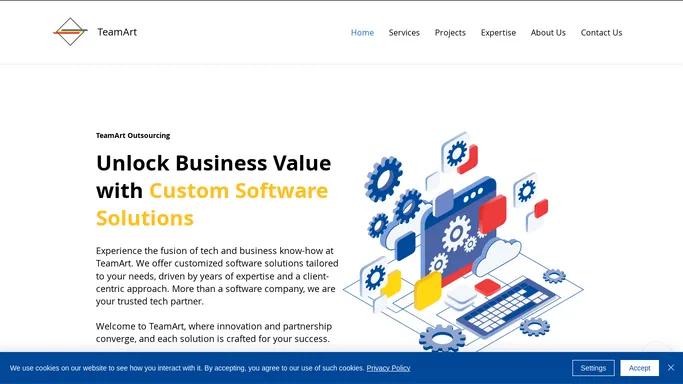 Software Development Solutions | Your AI & Automation Partner | TeamArt