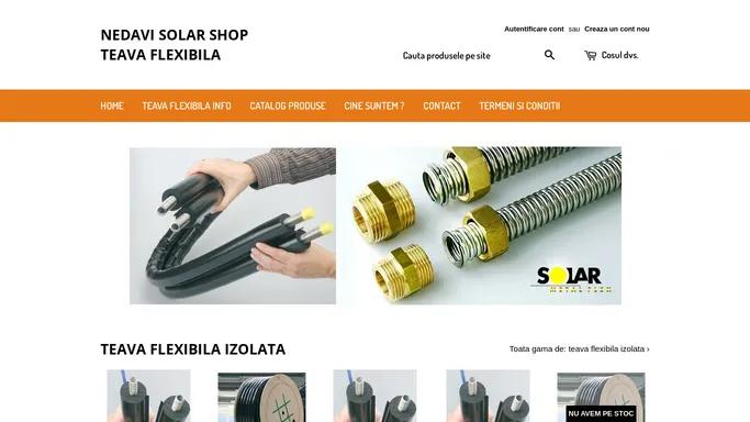 Teava flexibila de inox izolata sau neizolata pentru instalatii solare – Nedavi Solar Shop Teava Flexibila