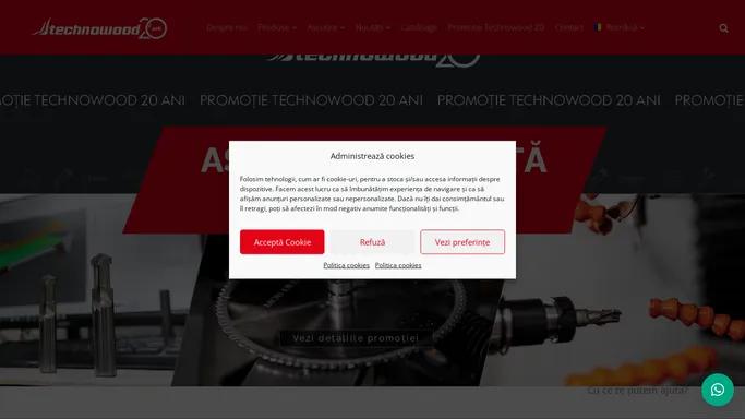 Technowood - Scule si servicii pentru industria lemnului