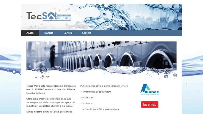Tecsol Works - service echipamente spalatorii industriale