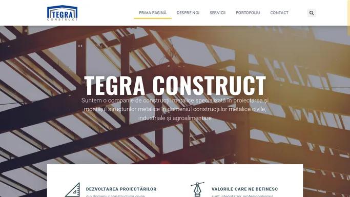 Tegra Construct – Constructii metalice, industriale si agroalimentare