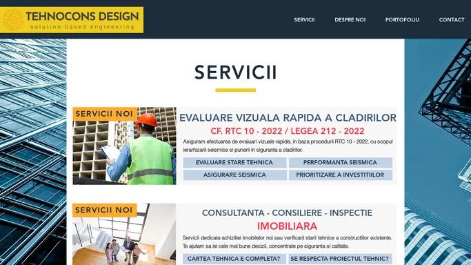 Tehnocons Design - UCT, Proiectare, Expertizare, Laborator - Iasi, Romania