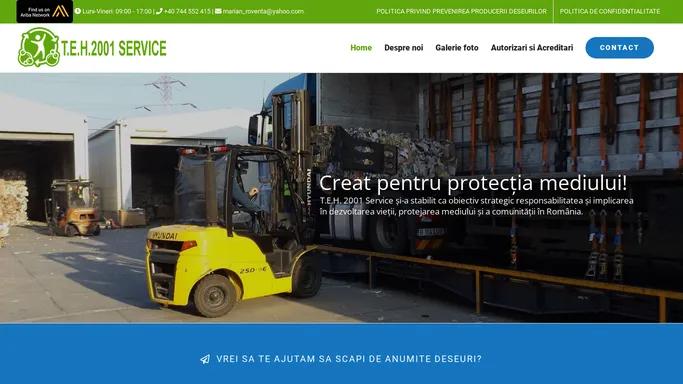 T.E.H. 2001 Service – Servicii de colectare, depozitare si transport deseuri