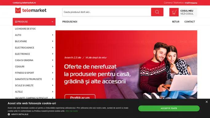 Telemarket.ro - produse de teleshopping vazute la TV