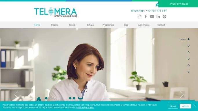 Consultatii Online | TELOMERA - Lifestyle Medicine Clinic