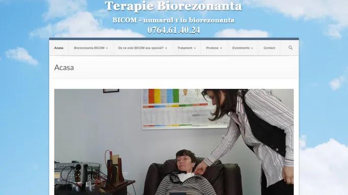 Terapie Biorezonanta Bicom - Gorj, Bucuresti, Tg-Jiu