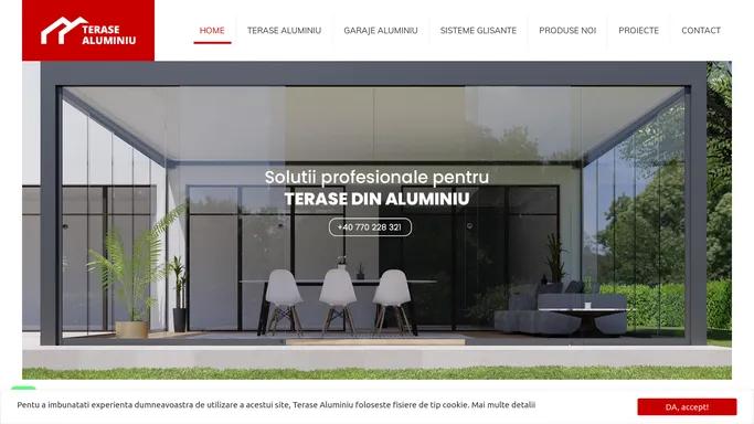 Terase Aluminiu Oradea - Garaje Aluminiu Terase Bioclimatice