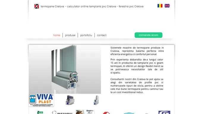 Termopane Craiova - Tamplarie pvc - Ferestre PVC Craiova