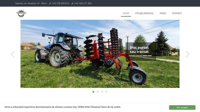 Utilaje Agricole NOI Ungaria, Polonia, Romania | Terra King