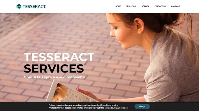 Tesseract Services | Web design | Creare site | Hunedoara