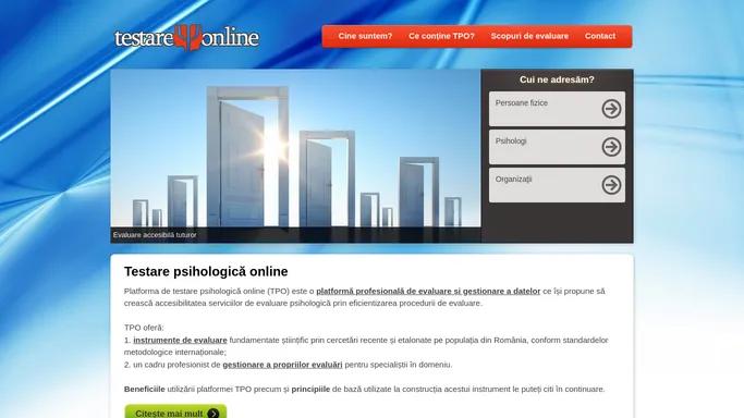 www.testarepsihologicaonline.ro