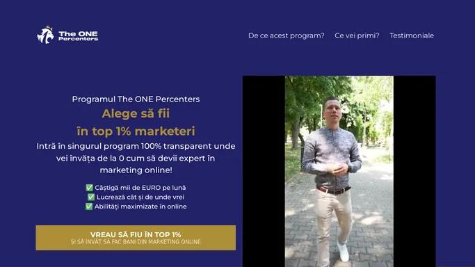 Programul 1% Marketer