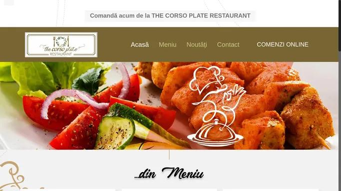 Restaurant The Corso Plate