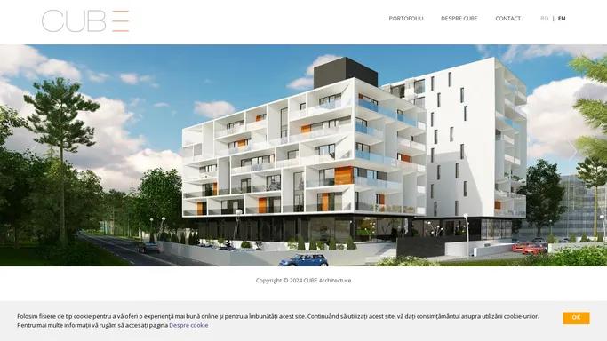 CUBE Architecture | birou de arhitectura ce ofera servicii de Concept Design si Proiectare Generala