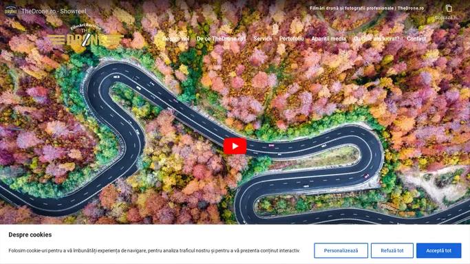 Filmari drona, fotografii aeriene si filme de prezentare | TheDrone.ro