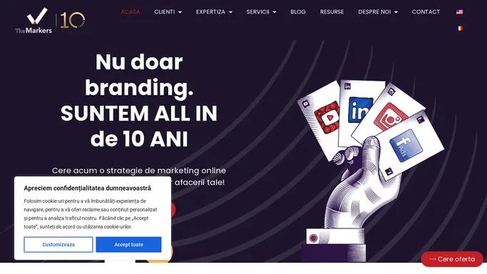 Agentie de marketing online cu servicii complete ▷ The Markers