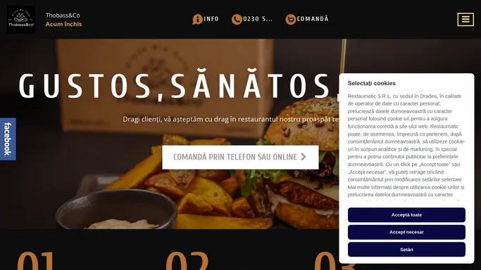 Thobass&Co - Comanda si achita online - Thobass&Co