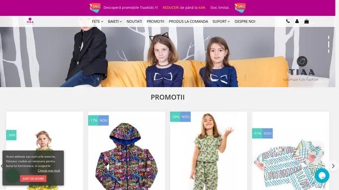 TIAA kids - haine de copii lucrate manual, cu grija si pasiune