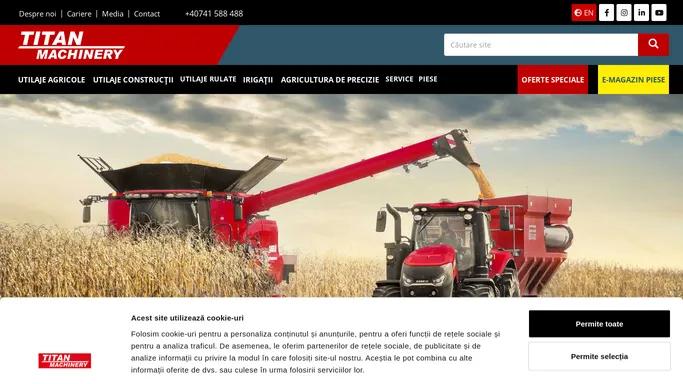 Titan Machinery - Dealer Case IH Romania | Titan Machinery Romania