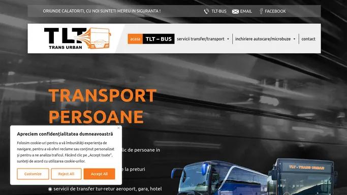 Transport persoane Tarnaveni, inchiriere autocare, microbuze