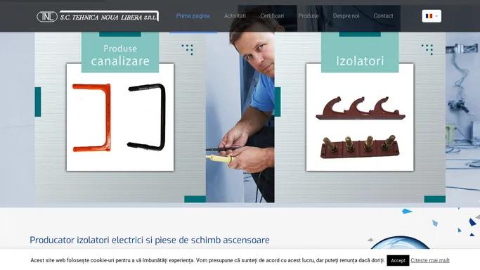 Producator izolatori electrici si piese de schimb pentru ascensoare