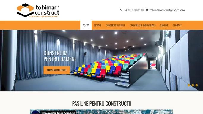 Tobimar Construct - Constructii civile si industriale