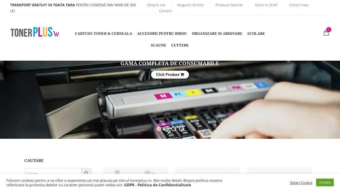 TonerPlus – Consumabile printing, Birotica,Papetarie Timisoara