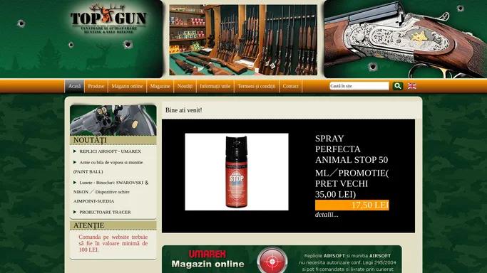 Arme de vanatoare, arme autoaparare, pistoale cu bile, AIRSOFT, arme pentru tir sportiv, pistoale cu aer comprimat, munitie