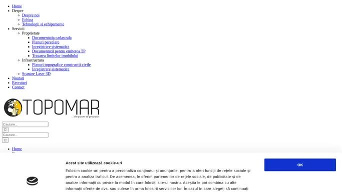 TOPOMAR – topografie, cadastru si scanari 3D in Botosani