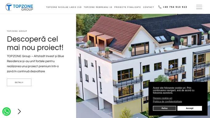 TopZone Group | Dezvoltator Imobiliar | Proiecte rezidentiale