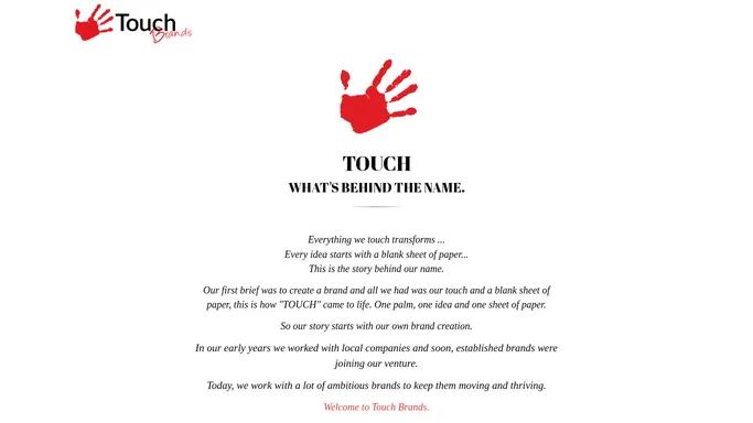 Touch Brands | Agentie de branding si marketing