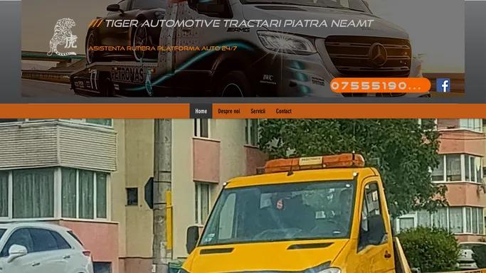 Tractari Auto Non-Stop| TIGER Automotive | Piatra Neamt