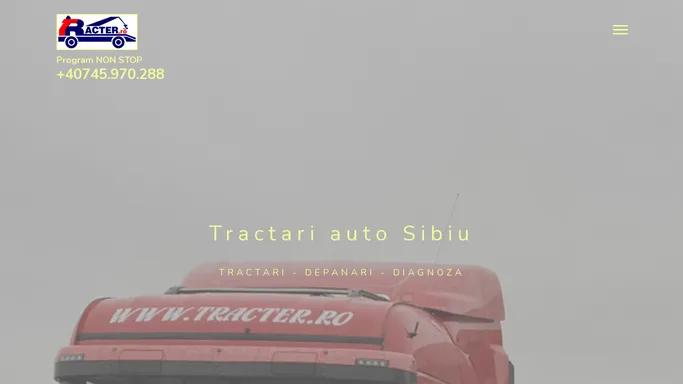 Tracter.ro - Tractari auto Sibiu - Asistenta rutiera Sibiu