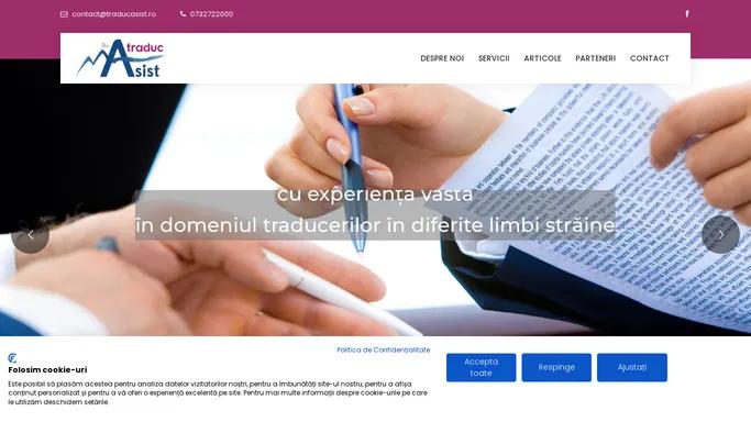 TraducAsist - traducatori profesionisti, cu experienta in domeniul traducerilor in diferite limbi straine