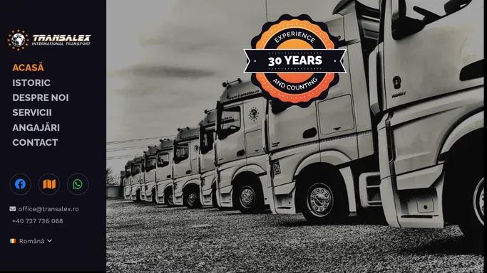 Transalex | Transport International de Marfa