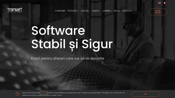 Solutii Software Pentru Afaceri Care Vor Sa Se Dezvolte - Transart