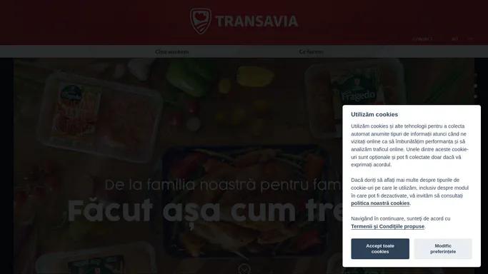 Cine suntem | Transavia
