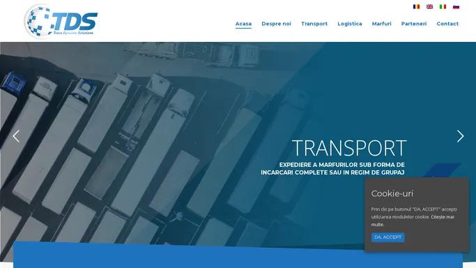 Trans Dynamic – Transport intern si international