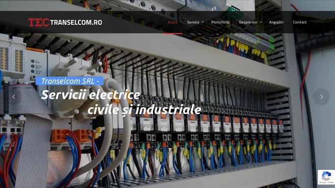 transelcom.ro – Servicii electrice