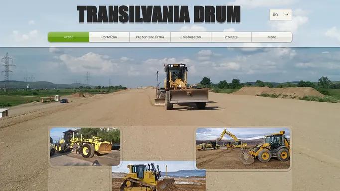 TransilvaniaDrum SRL | Constructia de autostrazi si drumuri