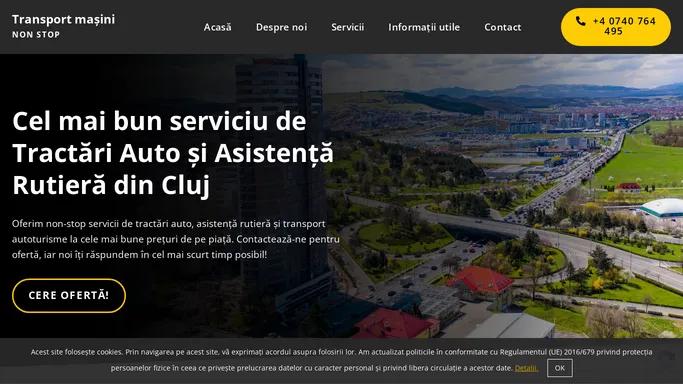 Tractari auto – Transport masini non-stop