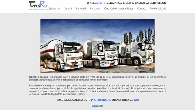 Trei Ro - Transport produse petroliere