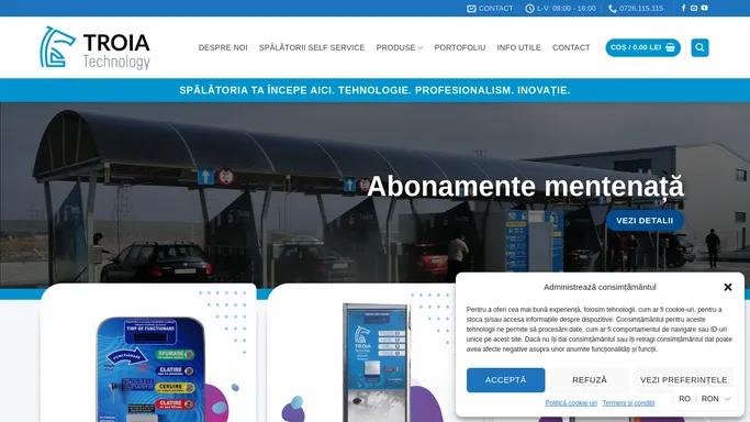 TroiaTech - Producator de spalatorii auto cu autoservire