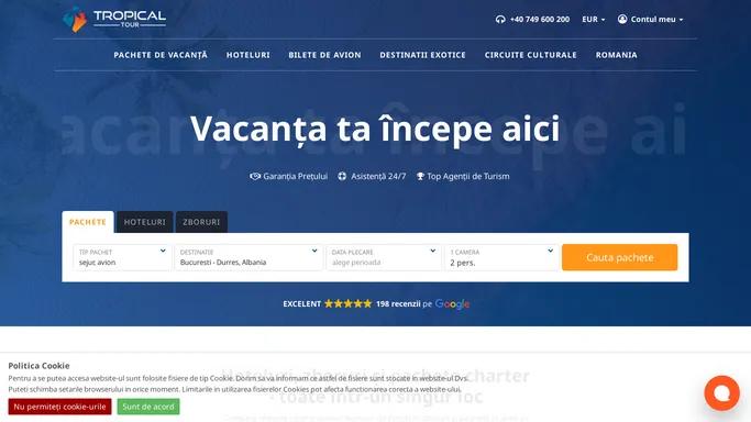 Agentia de turism Tropical Tour Craiova