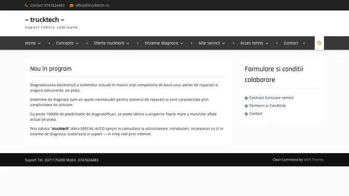 – trucktech – – suport tehnic camioane